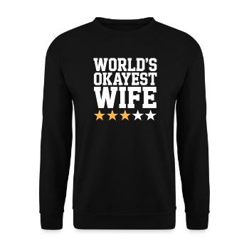 La femme la plus correcte du monde - Sweat-shirt Unisexe - noir - Devant - Alina (178cm) & Michal (187cm)