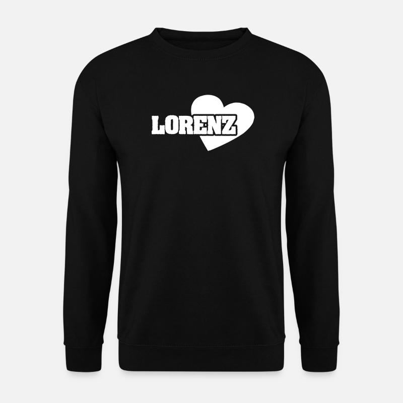 Avec amour Lorenz - Sweat-shirt Unisexe - noir