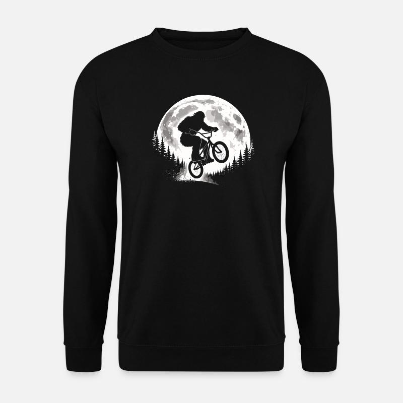 Bigfoot BMX Jump - Unisex Sweatshirt - black