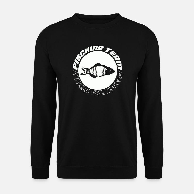 Fishing Team - Unisex Pullover - Schwarz