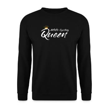 Kunstrad, Kunstradfahren, Hallenradsport - Unisex Pullover - Schwarz - Vorne - Alina (178cm) & Michal (187cm)