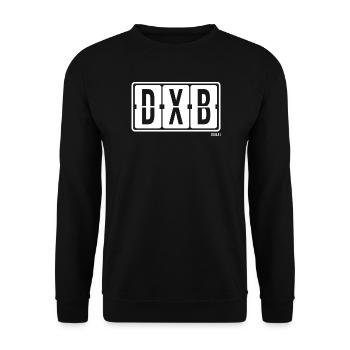Dubai DXB, City Souvenir T-shirt, Bag, Cap - Unisex Sweatshirt - black - Front - Alina (178cm) & Michal (187cm)