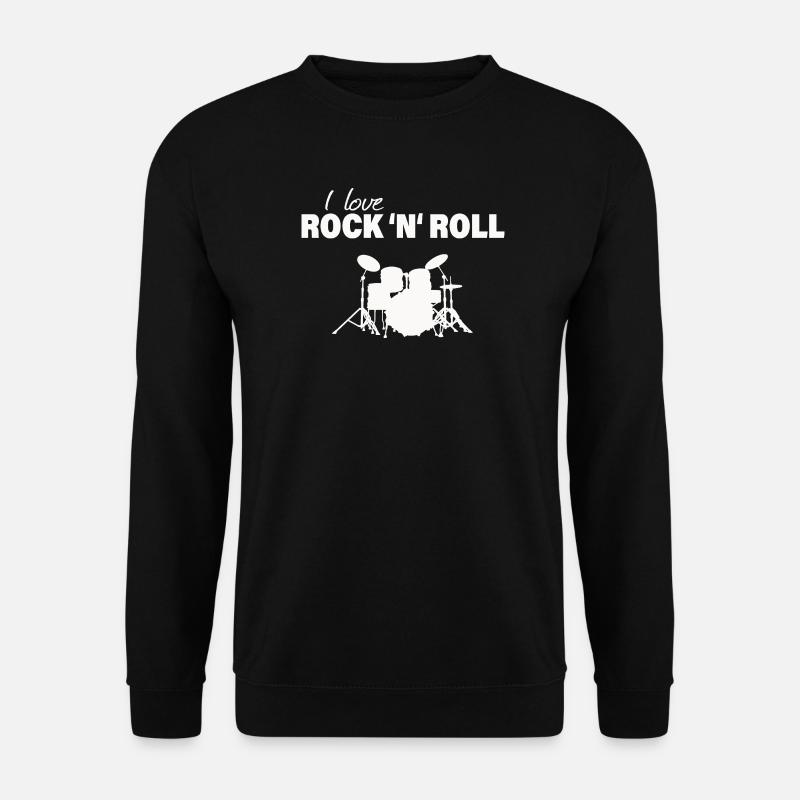 Rock & Roll - Unisex Sweatshirt - black