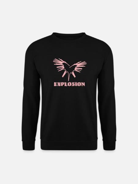 Love Explosion - Unisex Pullover - Schwarz