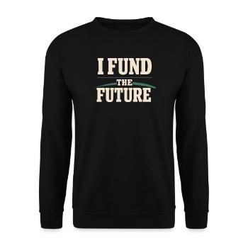 Angel Investor Venture Capital Startup-investor - Unisex Pullover - Schwarz - Vorne - Alina (178cm) & Michal (187cm)