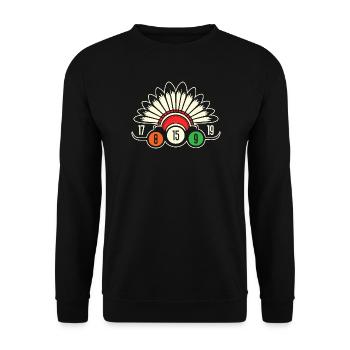 Bingo Bingo Indiens Bingo - Sweat-shirt Unisexe - noir - Devant - Alina (178cm) & Michal (187cm)