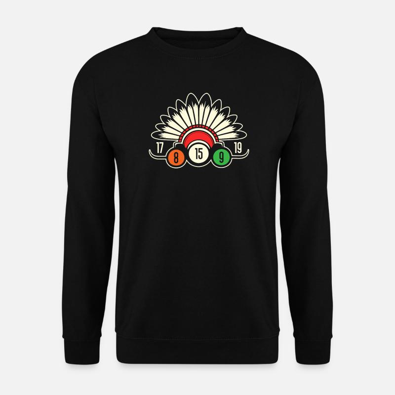 Bingo Game Indians Bingo - Unisex Pullover - Schwarz