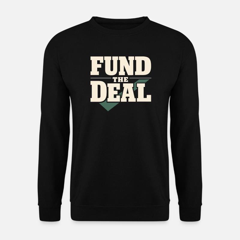 Hypothekenmakler, Kreditsachbearbeiter, - Unisex Pullover - Schwarz