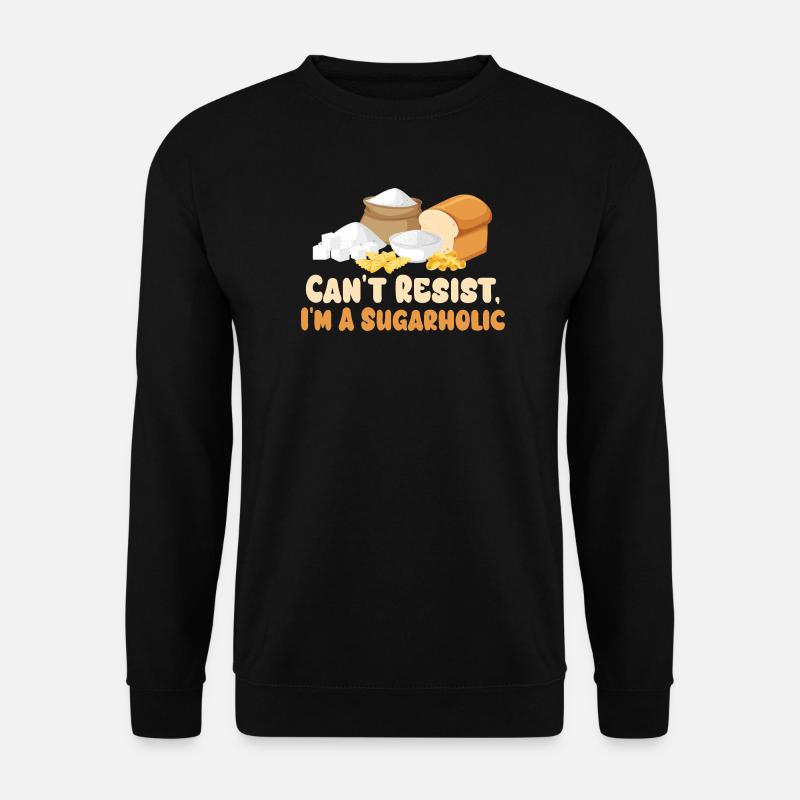 Sugarholic Kitchen Graphic Tee - Unisex Sweatshirt - black