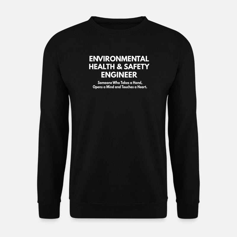 Umweltsicherheitsingenieur - Unisex Pullover - Schwarz