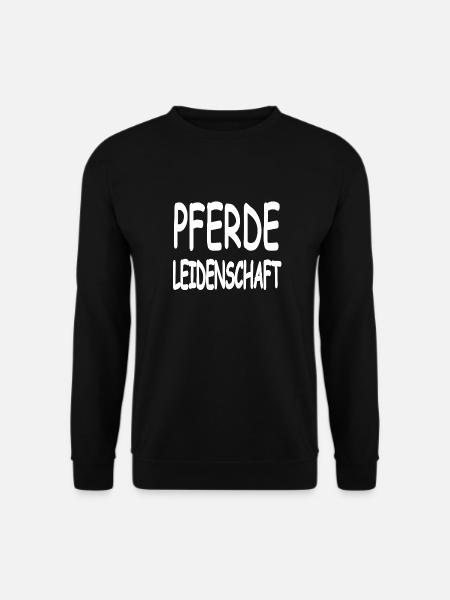 Pferde - Unisex Pullover - Schwarz