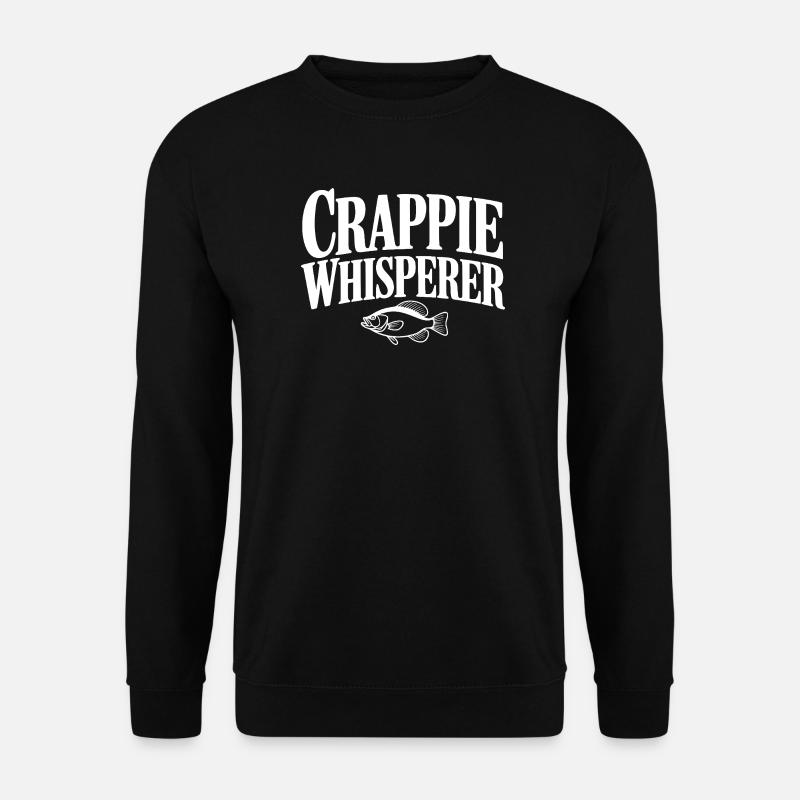 Crappie Whisperer - Unisex Sweatshirt - black
