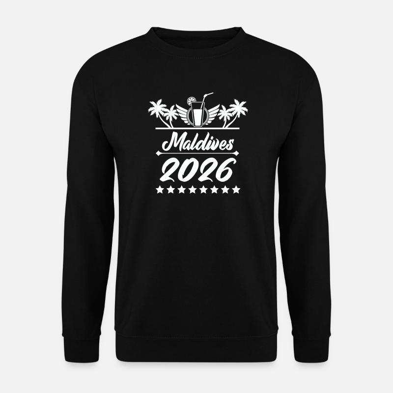 Maldives 2026 Beach Dream - Unisex Sweatshirt - black