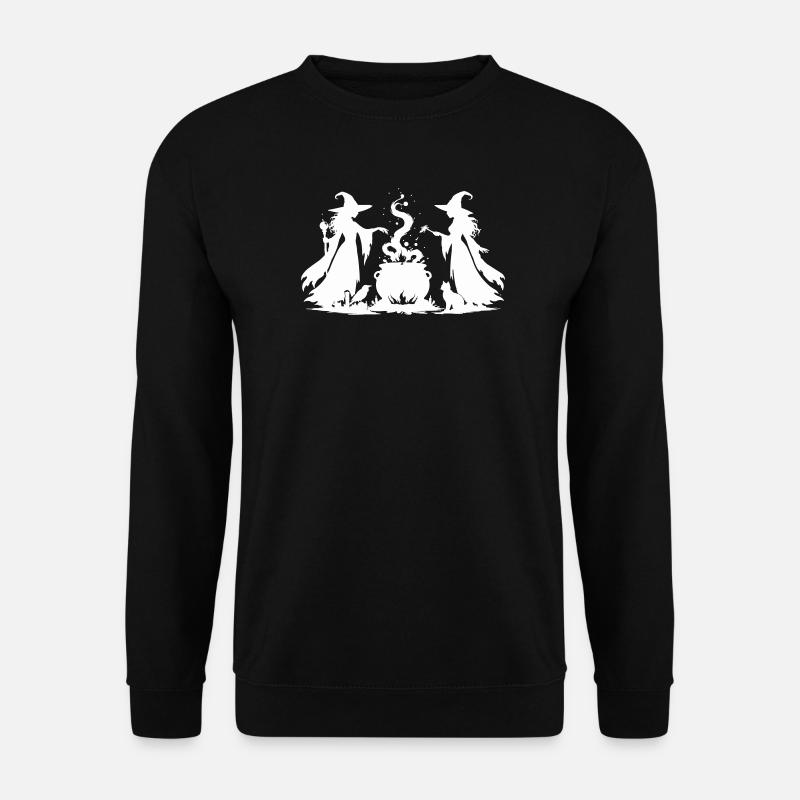 chaudron de sorcière - Sweat-shirt Unisexe - noir