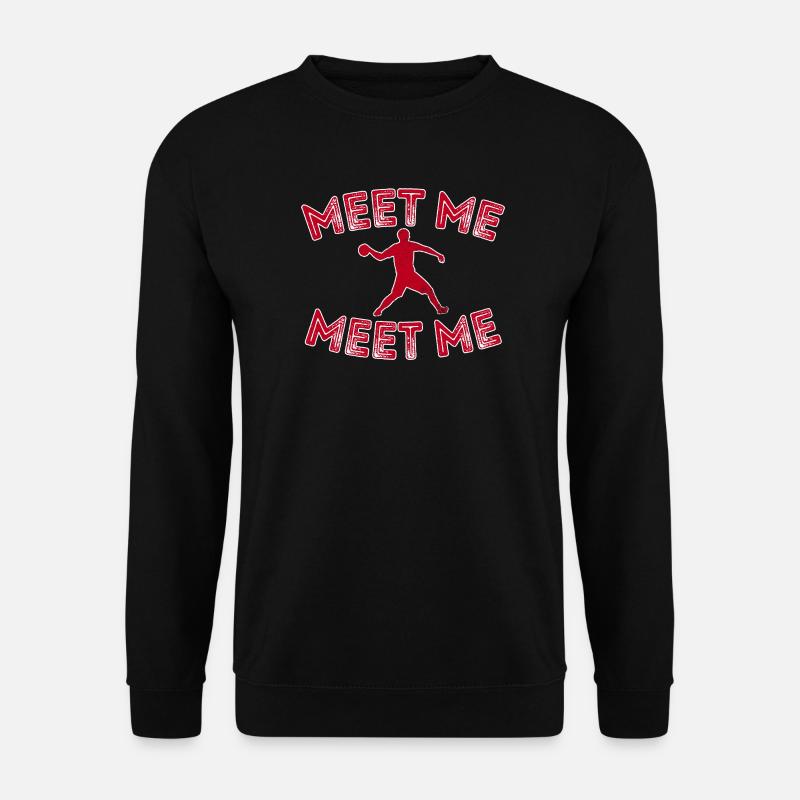 Rencontre-moi en position de cour - Sweat-shirt Unisexe - noir