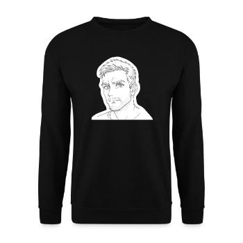 Annias - Unisex Pullover - Schwarz - Vorne - Alina (178cm) & Michal (187cm)