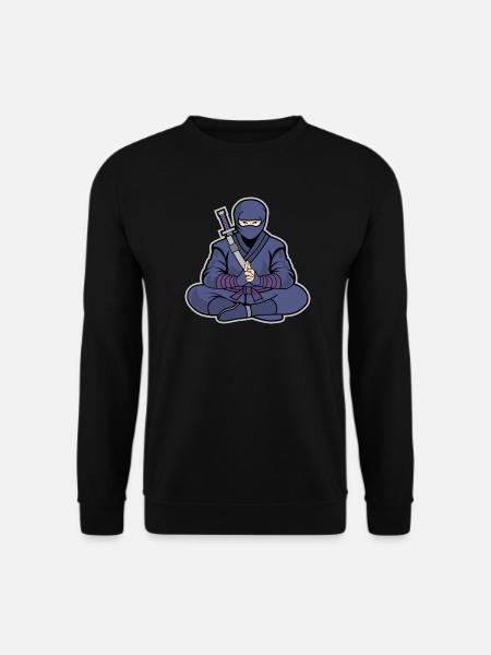 Ninja Zen – Kampfsport & Kampfsportarten - Unisex Pullover - Schwarz