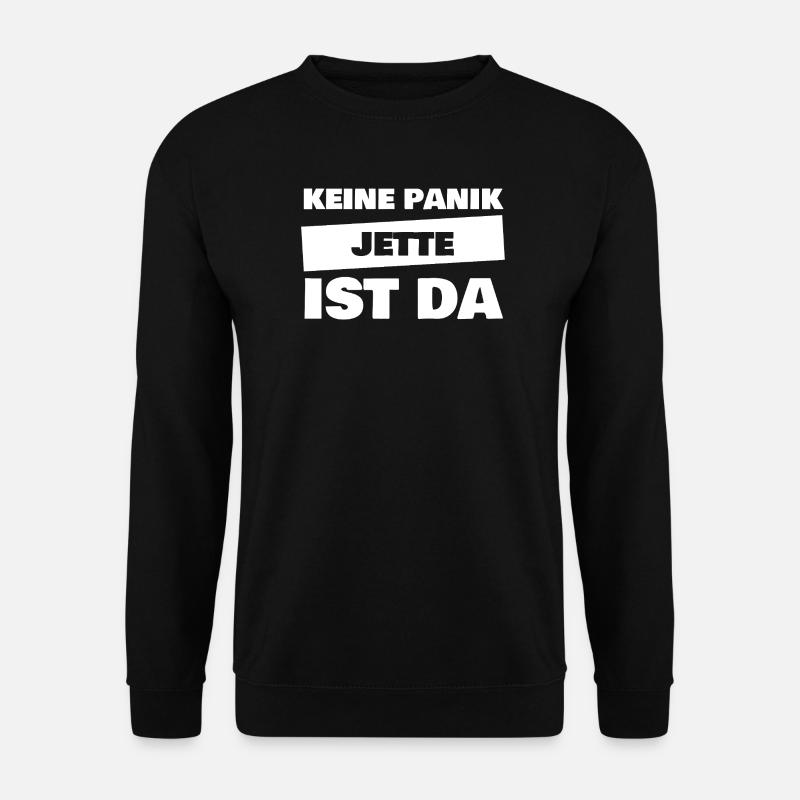 Name Jette - Unisex Pullover - Schwarz