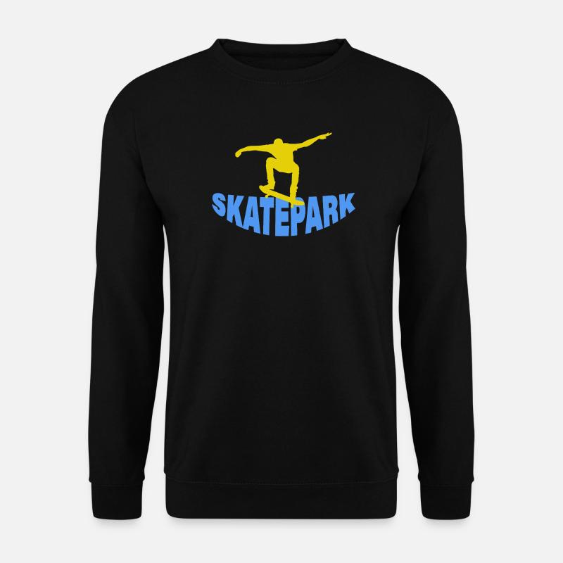 SKATEPARK - Unisex Pullover - Schwarz