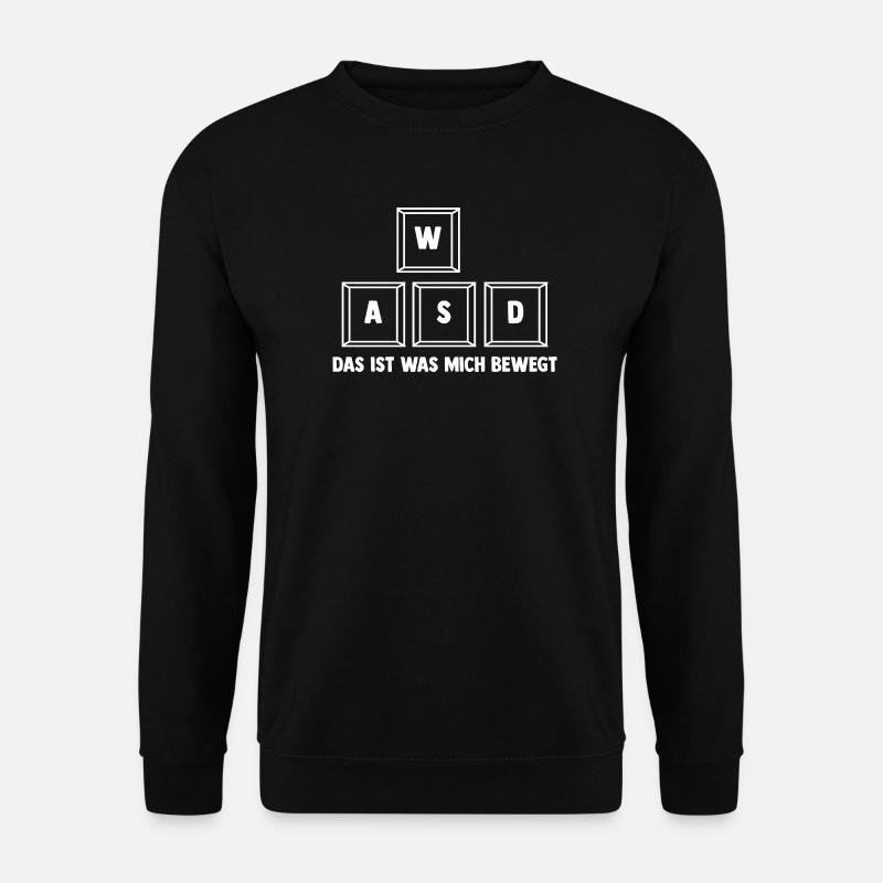Gaming Computer Gamer Gaming Gamer - Unisex Sweatshirt - black