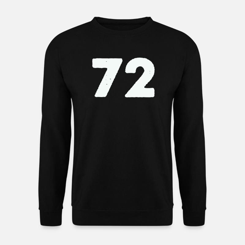 72 - Unisex Pullover - Schwarz