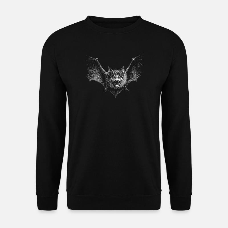 Fledermaus - Unisex Pullover - Schwarz