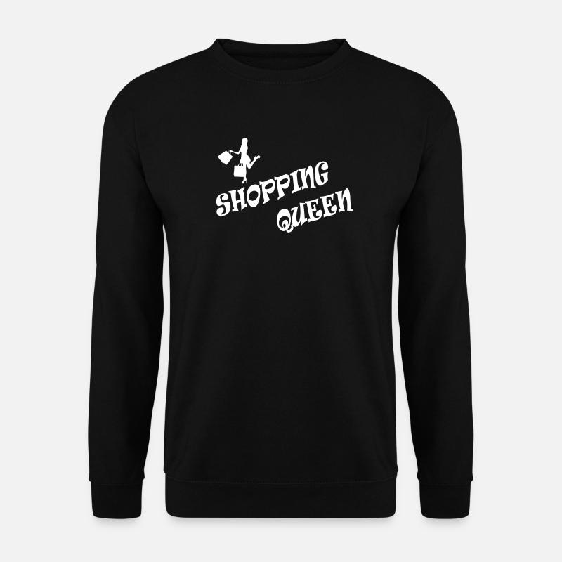SHOPPING QUEEN - Unisex Pullover - Schwarz