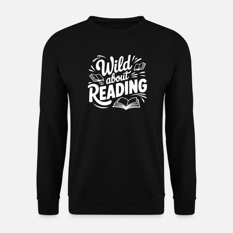 Wild about Reading - Unisex Sweatshirt - black