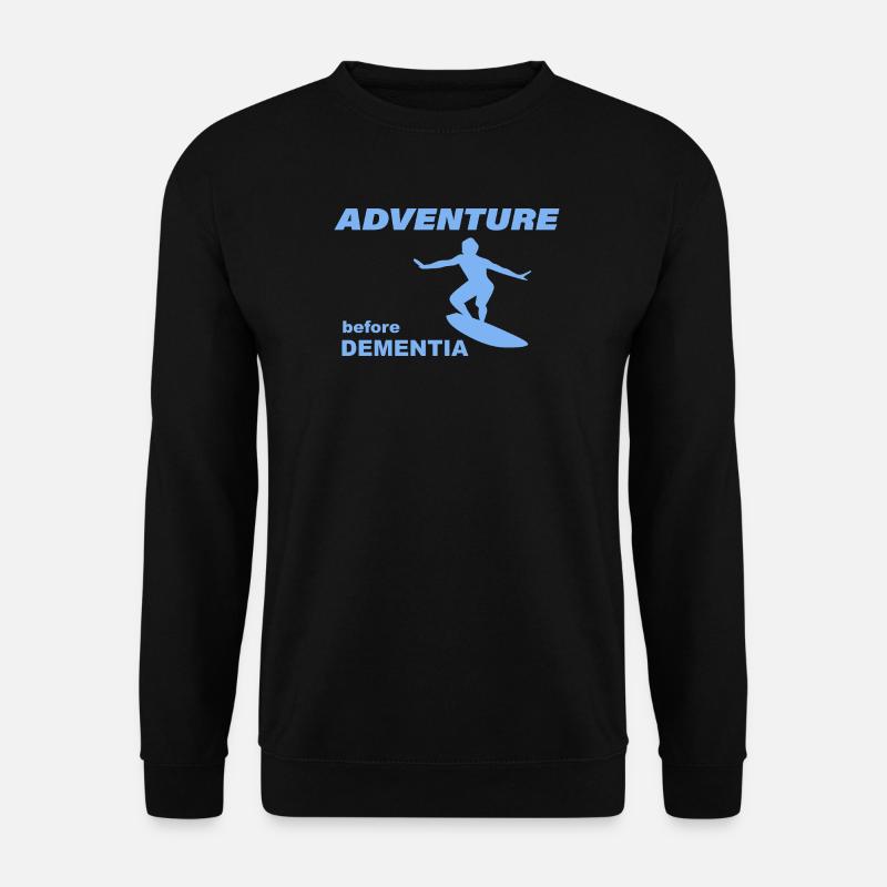 SURF ADVENTURE - Unisex Pullover - Schwarz