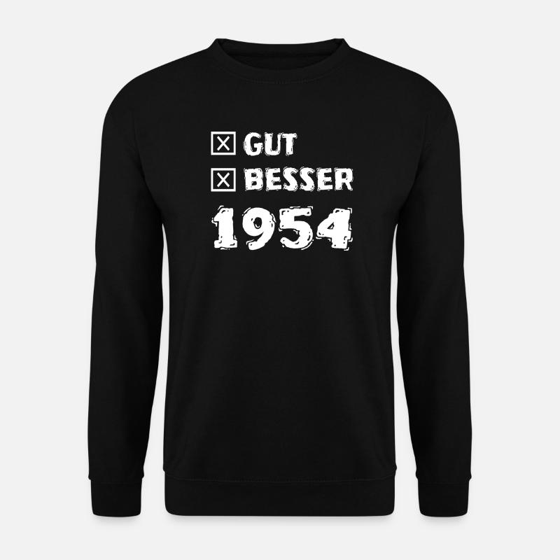 1954 - Unisex Pullover - Schwarz