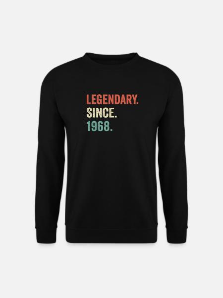legendary since 1968 - Unisex Sweatshirt - black