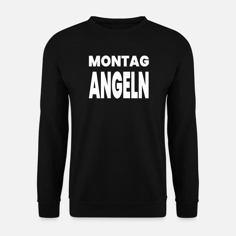 Angling - Unisex Sweatshirt - black