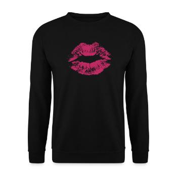 Cadeau pour la fête des mères : Idée de cadeau pour la fête des mères - Sweat-shirt Unisexe - noir - Devant - Alina (178cm) & Michal (187cm)