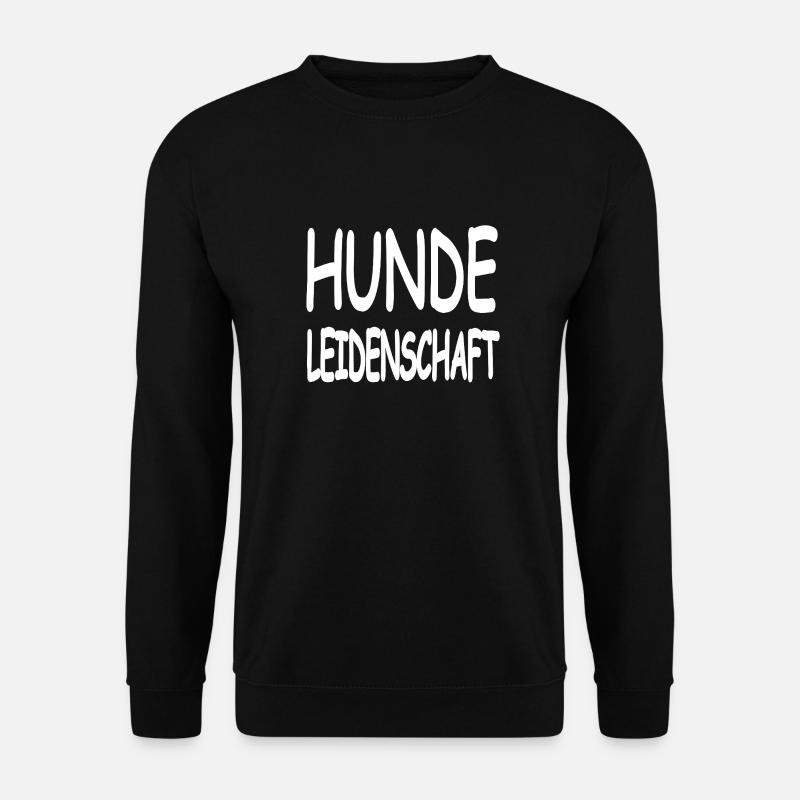Hunde - Unisex Pullover - Schwarz