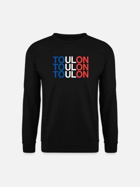 Toulon, France, France - Unisex Sweatshirt - black