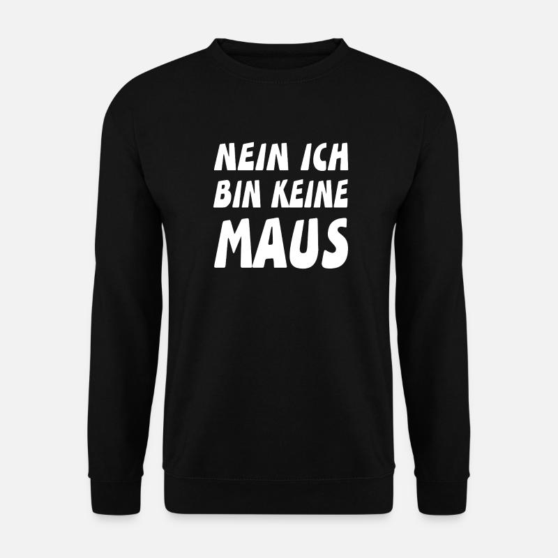 mouse - Unisex Sweatshirt - black