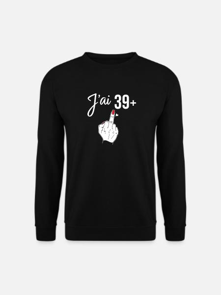 40 Ans Anniversaire 40 Ans Femme Humour Fêter  - Unisex sweater - sort