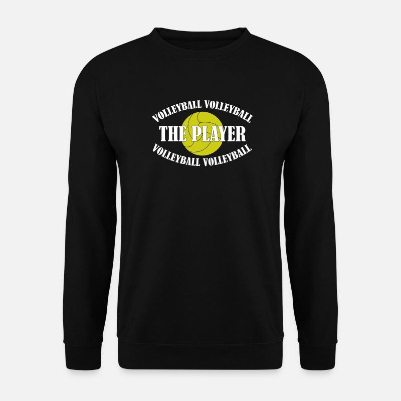VOLLEYBALL-THE PLAYER - Unisex Pullover - Schwarz