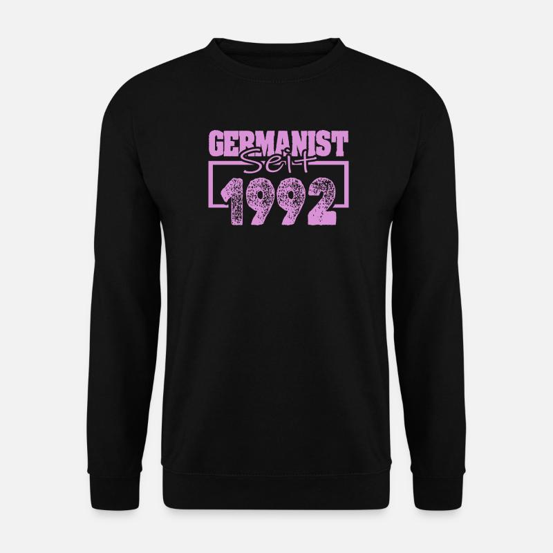 German studies scholar 1992 - Unisex Sweatshirt - black