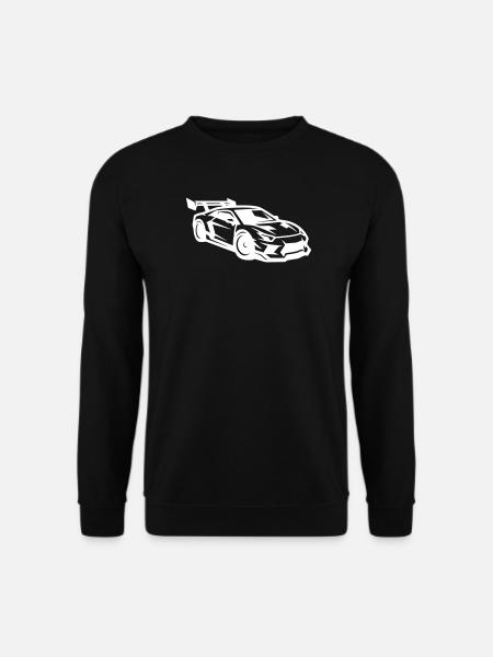 Auto Tuning Sportwagen  - Unisex Pullover - Schwarz