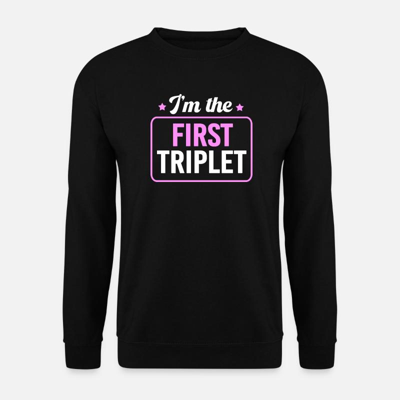 triplet - Unisex Sweatshirt - black