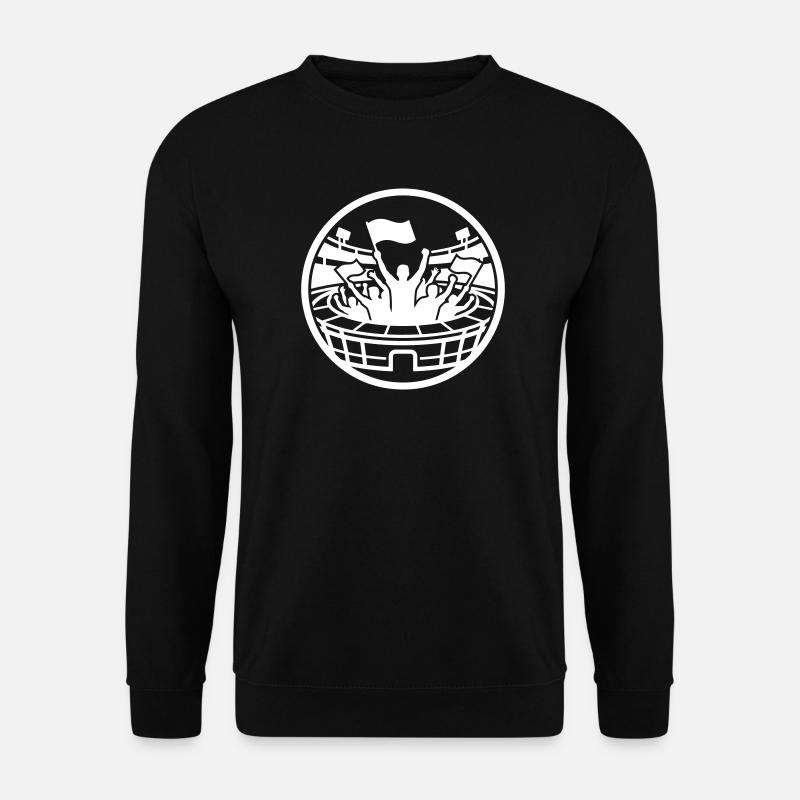 Stadion Fans - Unisex Pullover - Schwarz