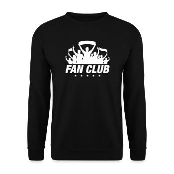 Fan Club Silhouette - Sweat-shirt Unisexe - noir - Devant - Alina (178cm) & Michal (187cm)