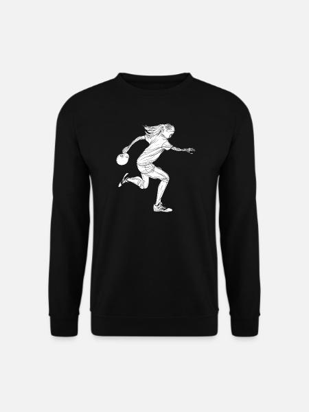 Filles au bowling - Sweat-shirt Unisexe - noir