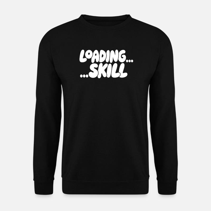 Loading Screen Skill Aesthetics - Unisex Sweatshirt - black
