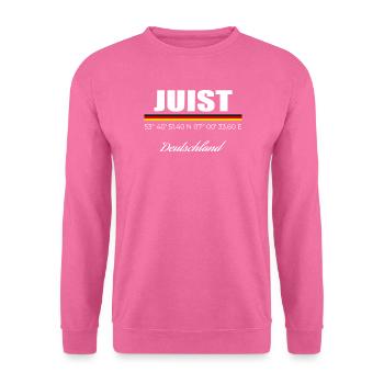 Juist - Unisex Pullover - Pink - Vorne