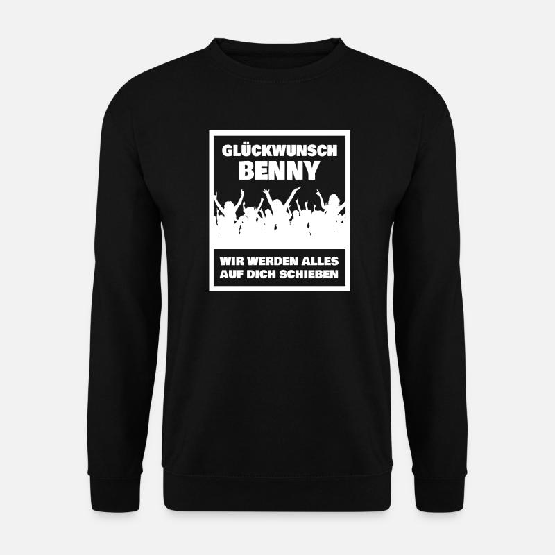Benny - Unisex Pullover - Schwarz