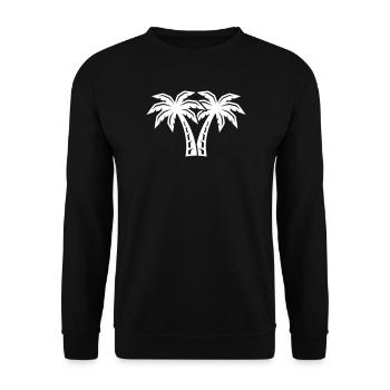 Icône de Palm Island - Sweat-shirt Unisexe - noir - Devant - Alina (178cm) & Michal (187cm)