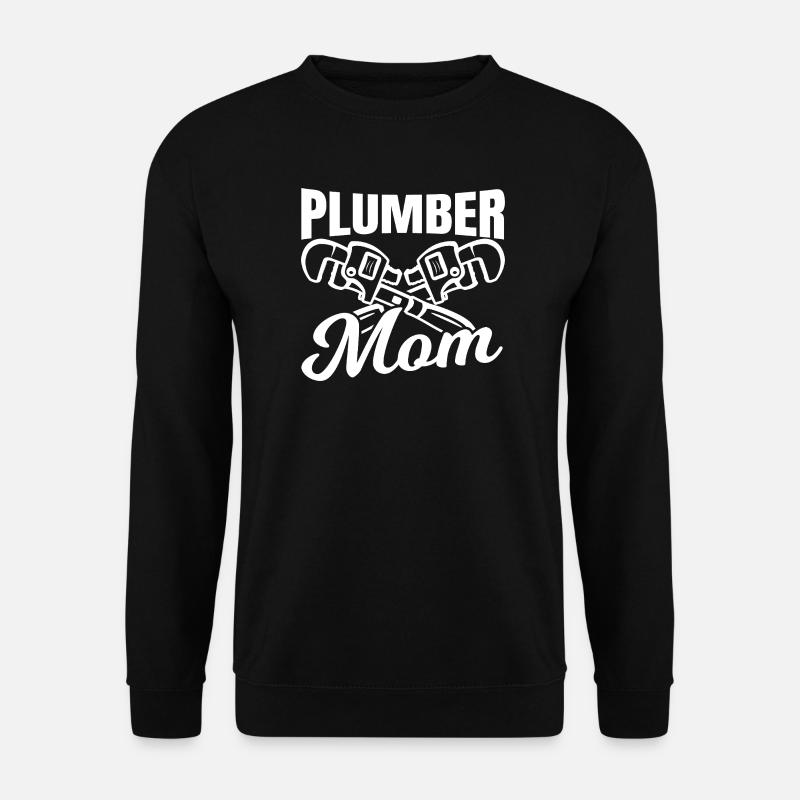 Klempner Mama - Unisex Pullover - Schwarz