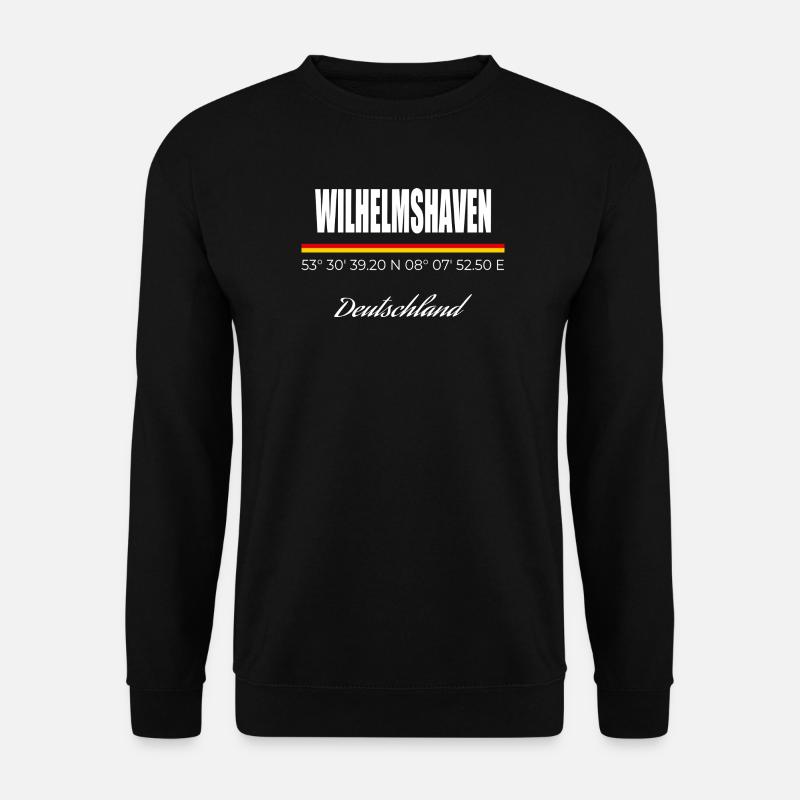 Wilhelmshaven - Unisex Sweatshirt - black